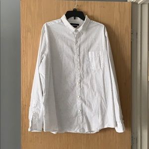 White Button Up Dress Shirt